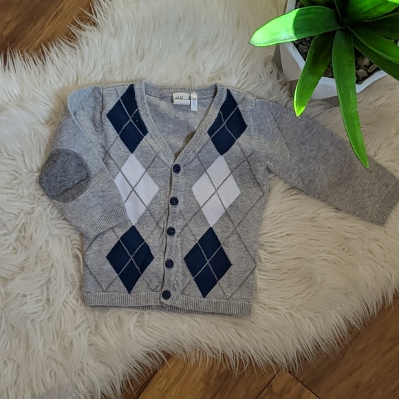 H&M Argyle Cardigan - Picture 1 of 5